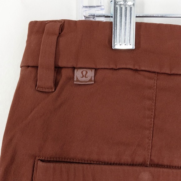 Lululemon Other - Lululemon Men's 34 Rust Brown Commission Slim Pants Tech Casual Stretch Golf